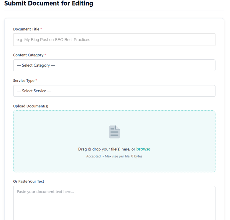 A screenshot of the GeminiEditor dashboard showing the process of placing orders b customer.
